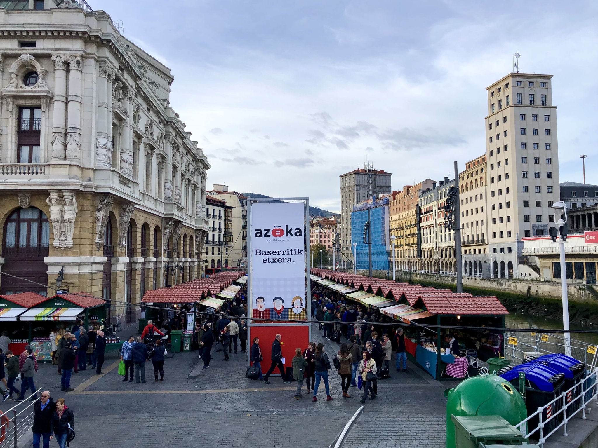 Feria Santo Tomás 2018 en Bilbao. Foto: Jesús María Tortajada.