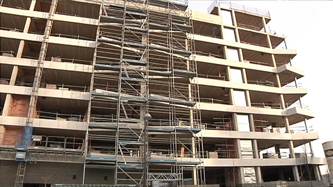 Eraikin honetan hil da langilea, Gasteizen. Argazkia: EiTB Eraikin honetan hil da langilea, Gasteizen. Argazkia: EiTB