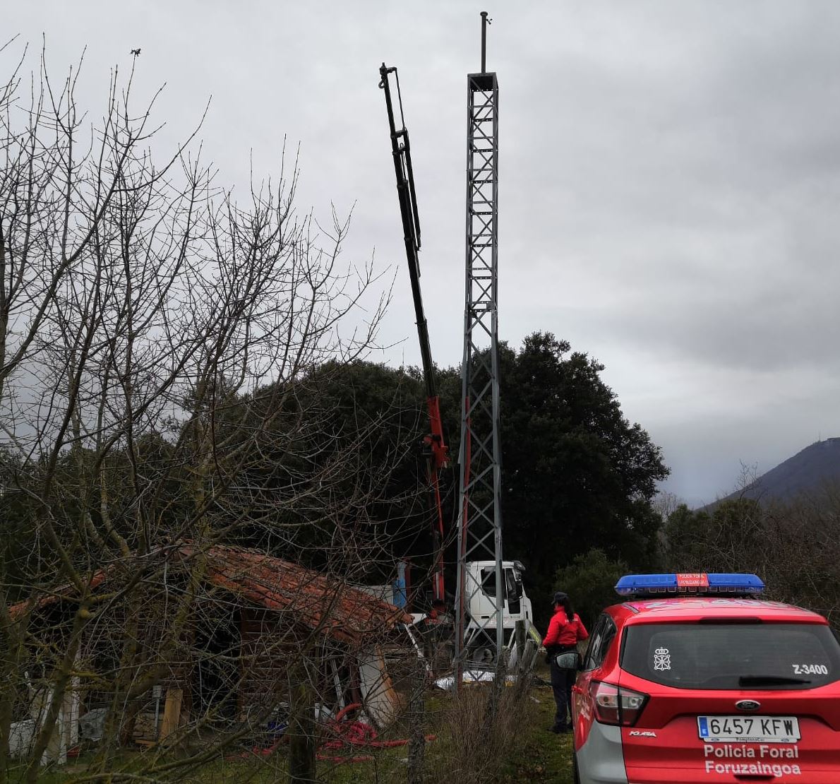 Ameskoabarrenako kanpin batean jazo da ezbeharra.
