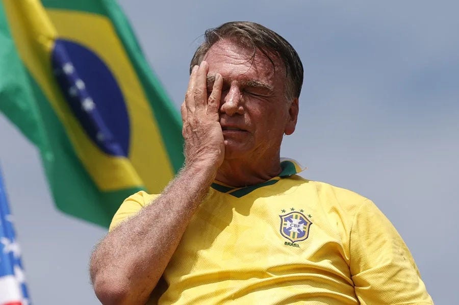 Jair Bolsonaro, artxiboko irudi batean. jair bolsonaro