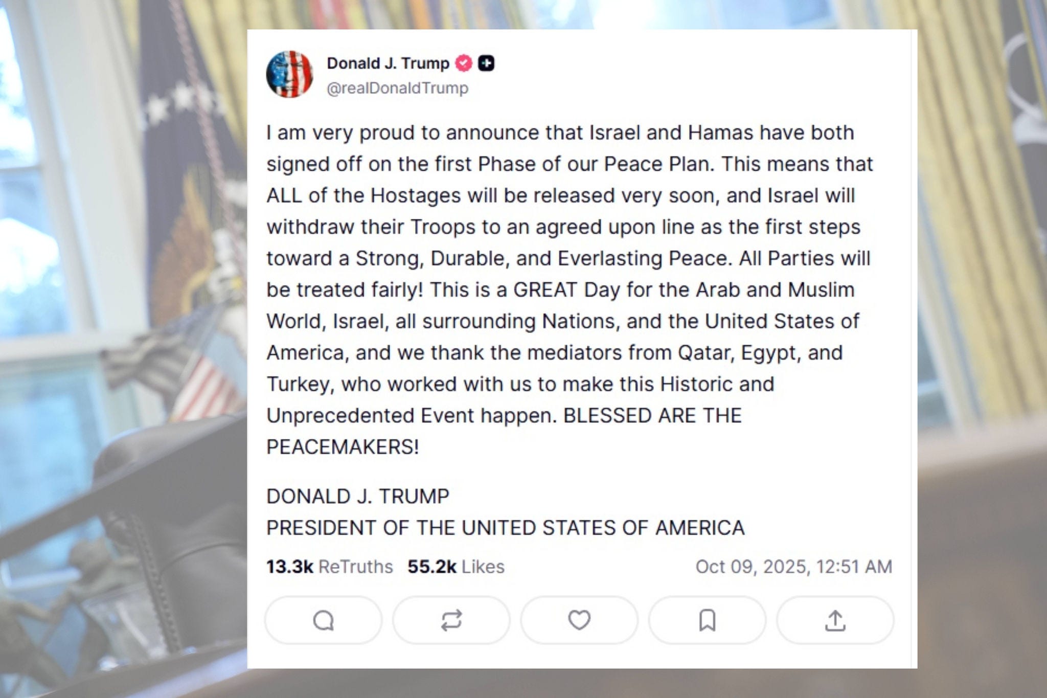 trump trump truth
