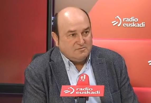 Andoni Ortuzar EAJko presidentea, Radio Euskadin