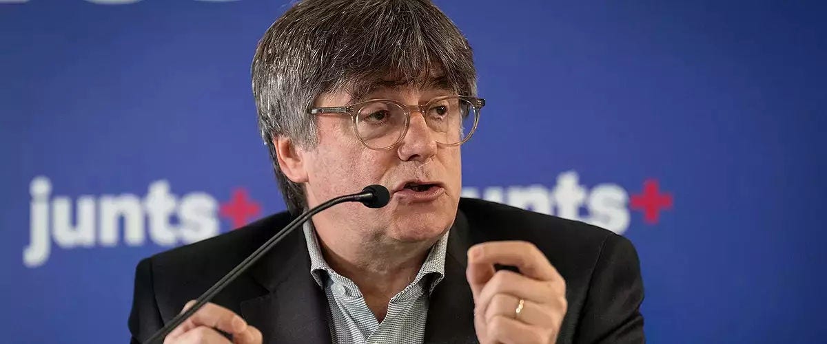 Carles Puigdemont artxiboko irudi batean. Argazkia: EFE JUNTS