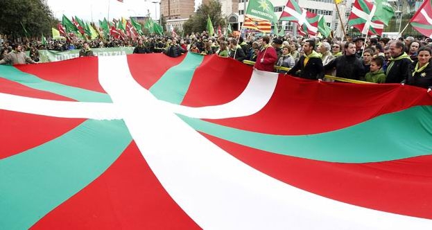 Celebración del Aberri Eguna. Foto: Efe