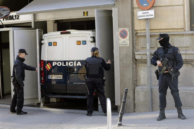 Espainiako Polizia. Argazkia: Efe