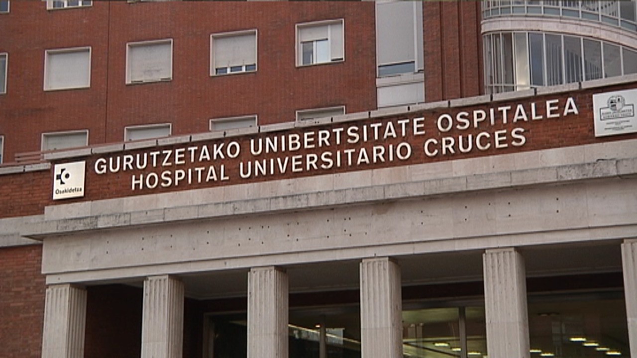 La víctima se encuentra ingresada en el hospital de Cruces. Foto: EITB Media