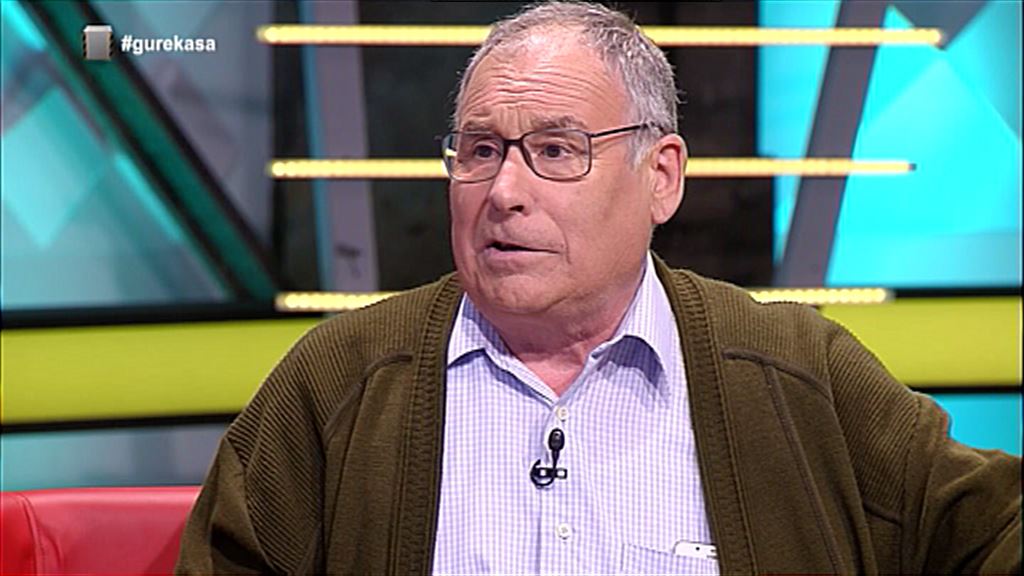 El fraile franciscano Pello Zabala. Imagen obtenida de un vídeo de EiTB Media.