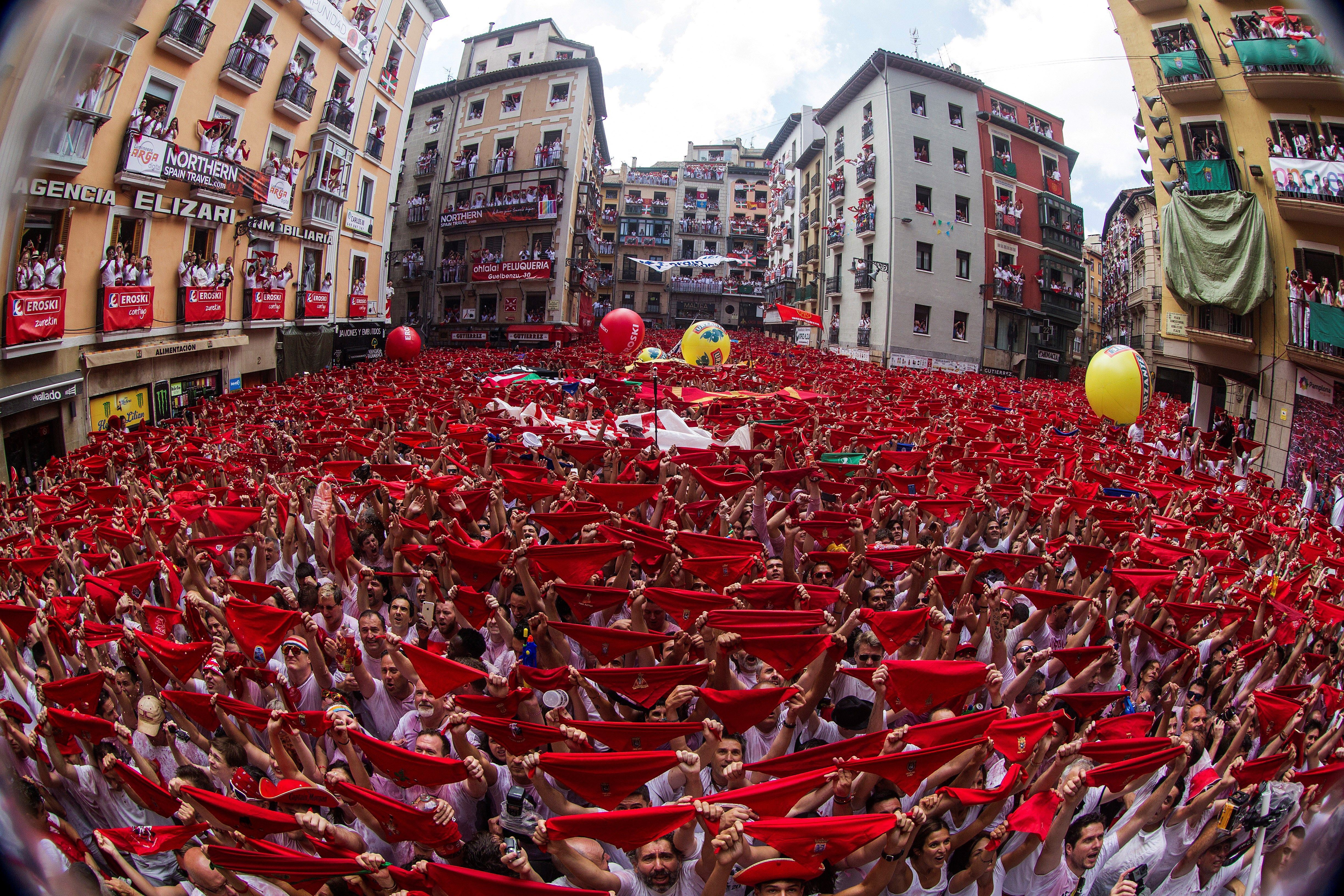 SAN FERMIN SANFERMINES 2018 SANFERMINAK TXUPINAZOA 7 EFE