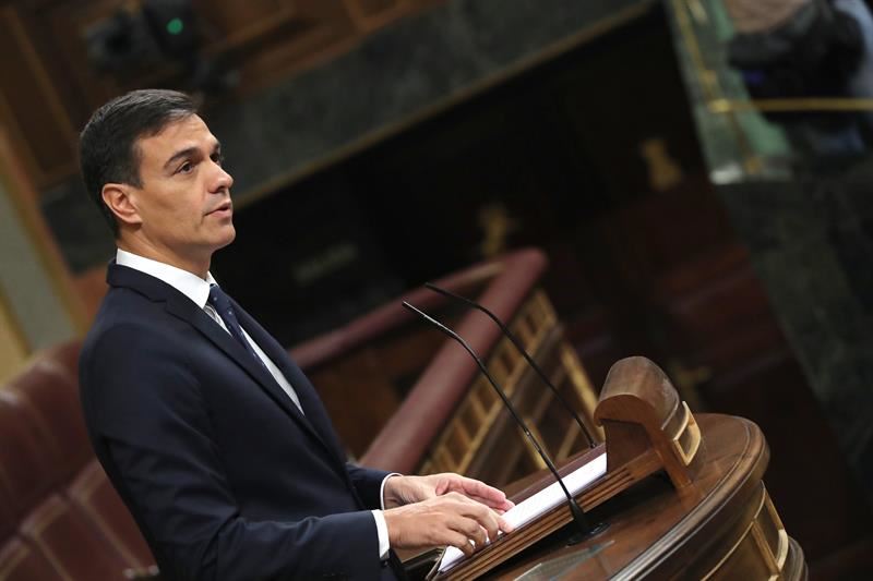 Pedro Sánchez en el Congreso de los Diputados, en una imagen de archivo