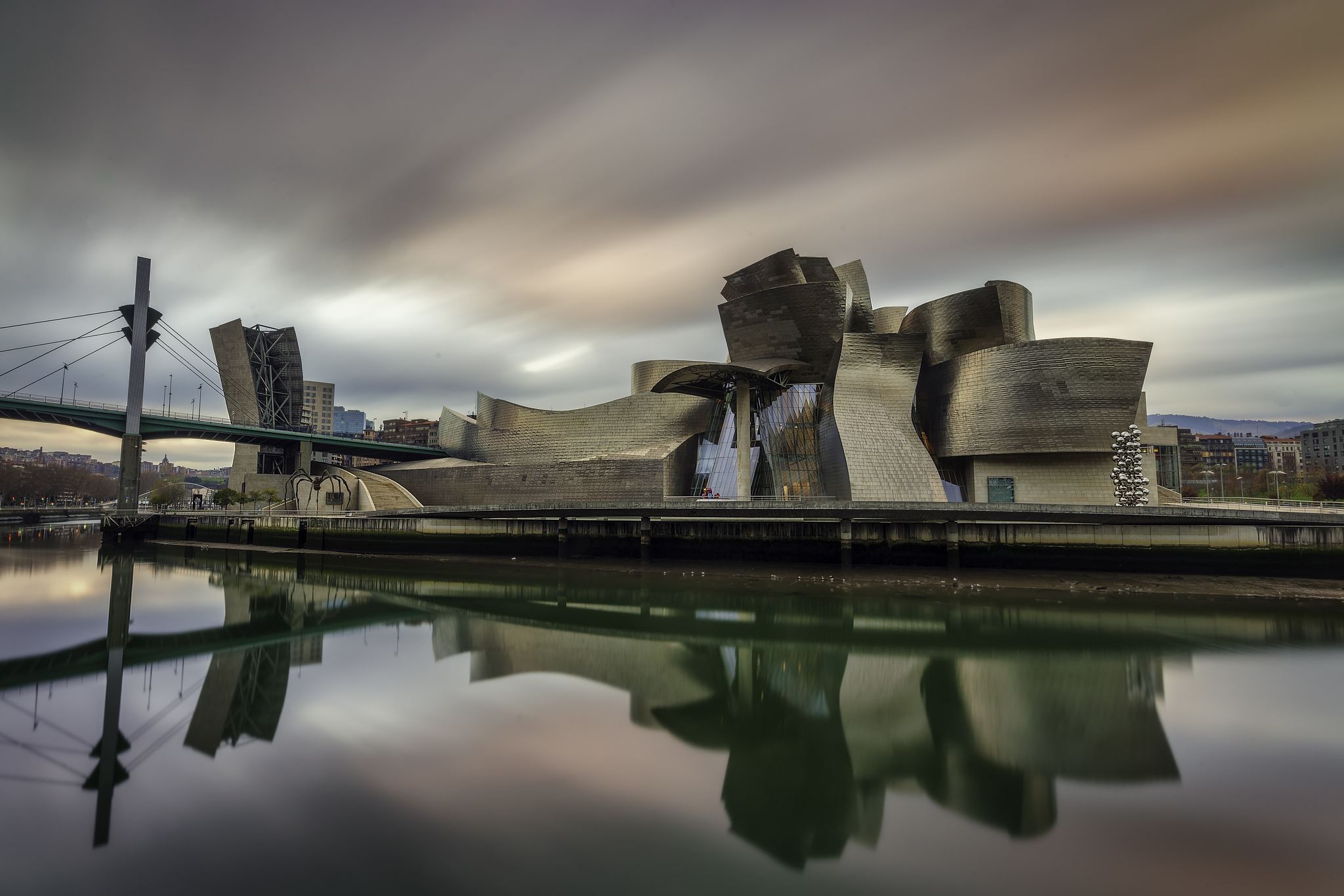 El Museo Guggenheim Bilbao.