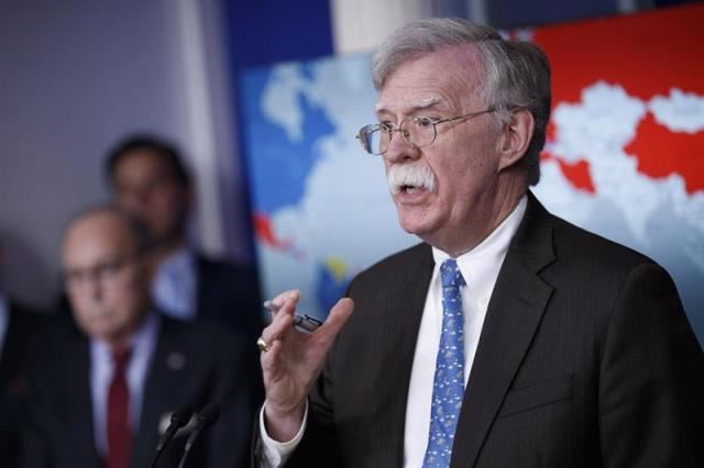 John Bolton, antiguo asesor de Seguridad Nacional de Estados Unidos. Foto de archivo: EFE