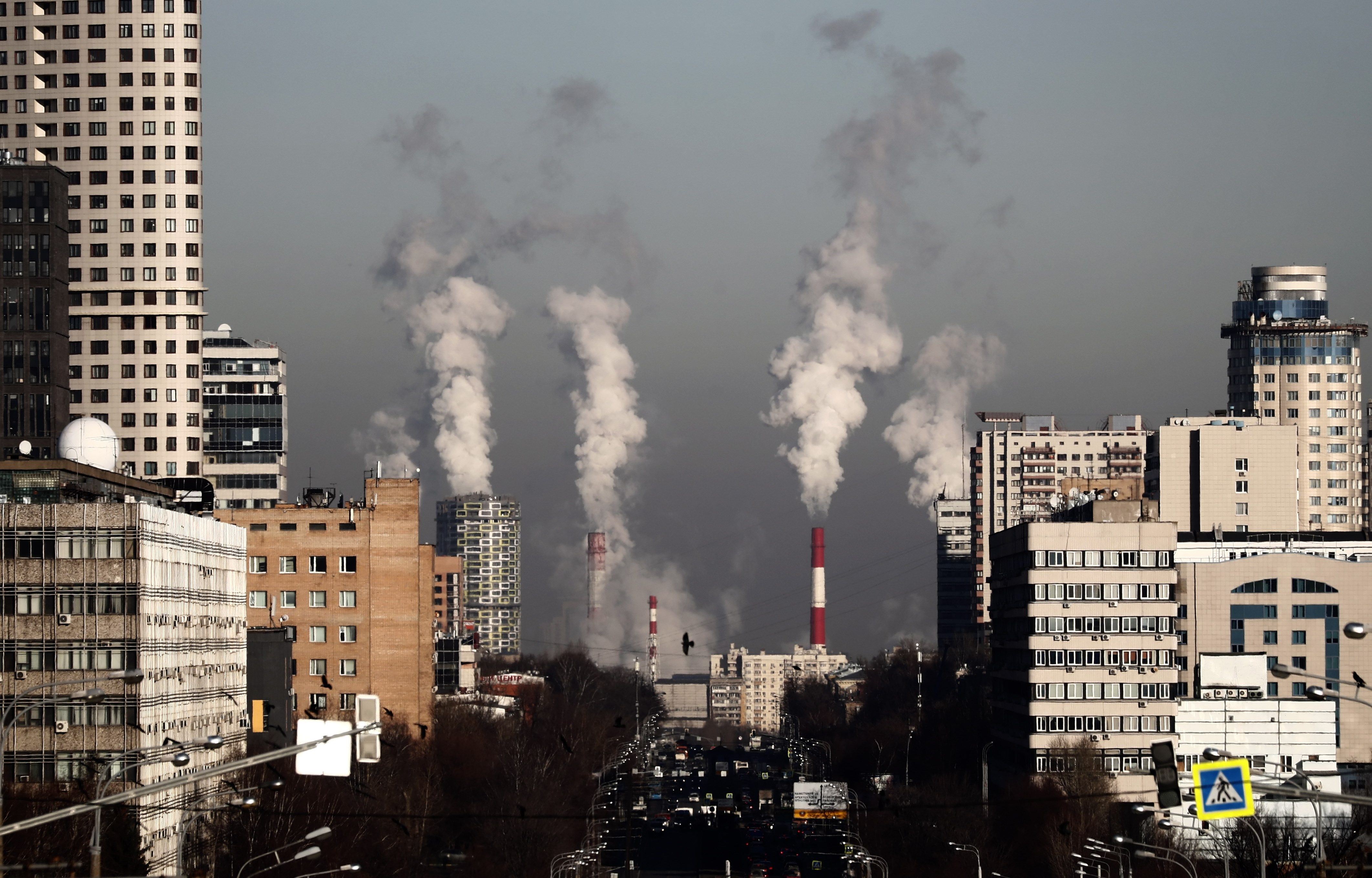 CONTAMINACION MOSCU CENTRAL TERMICA CAMBIO CLIMATICO EFE