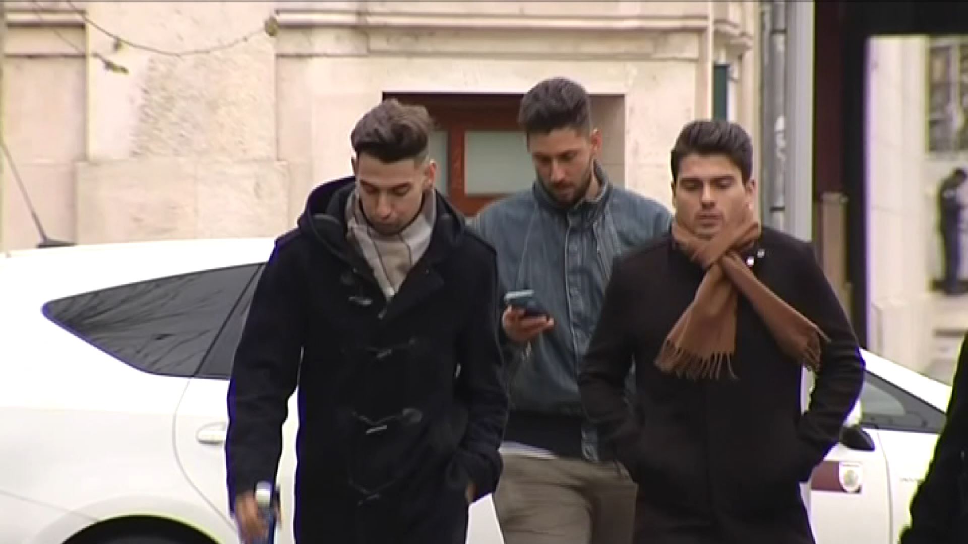 Los tres exjugadores del Arandina.