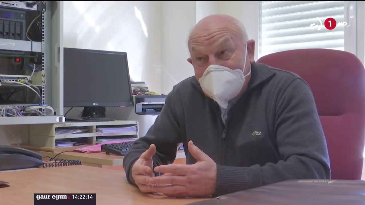 Isaac Diez Ortega Lararen familiaren bozeramaile ohia. EiTB Mediako bideo batetik ateratako irudia