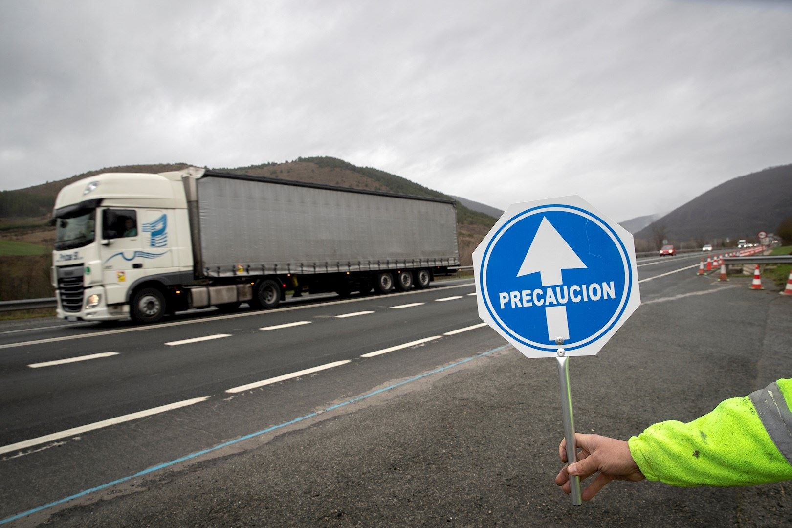 La N-121-A permanecerá en obras durante 21 días.