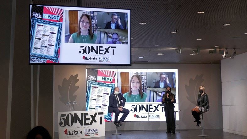 Presentación del proyecto '50 Next', el año pasado. Foto de archivo: Diputación Foral de Bizkaia