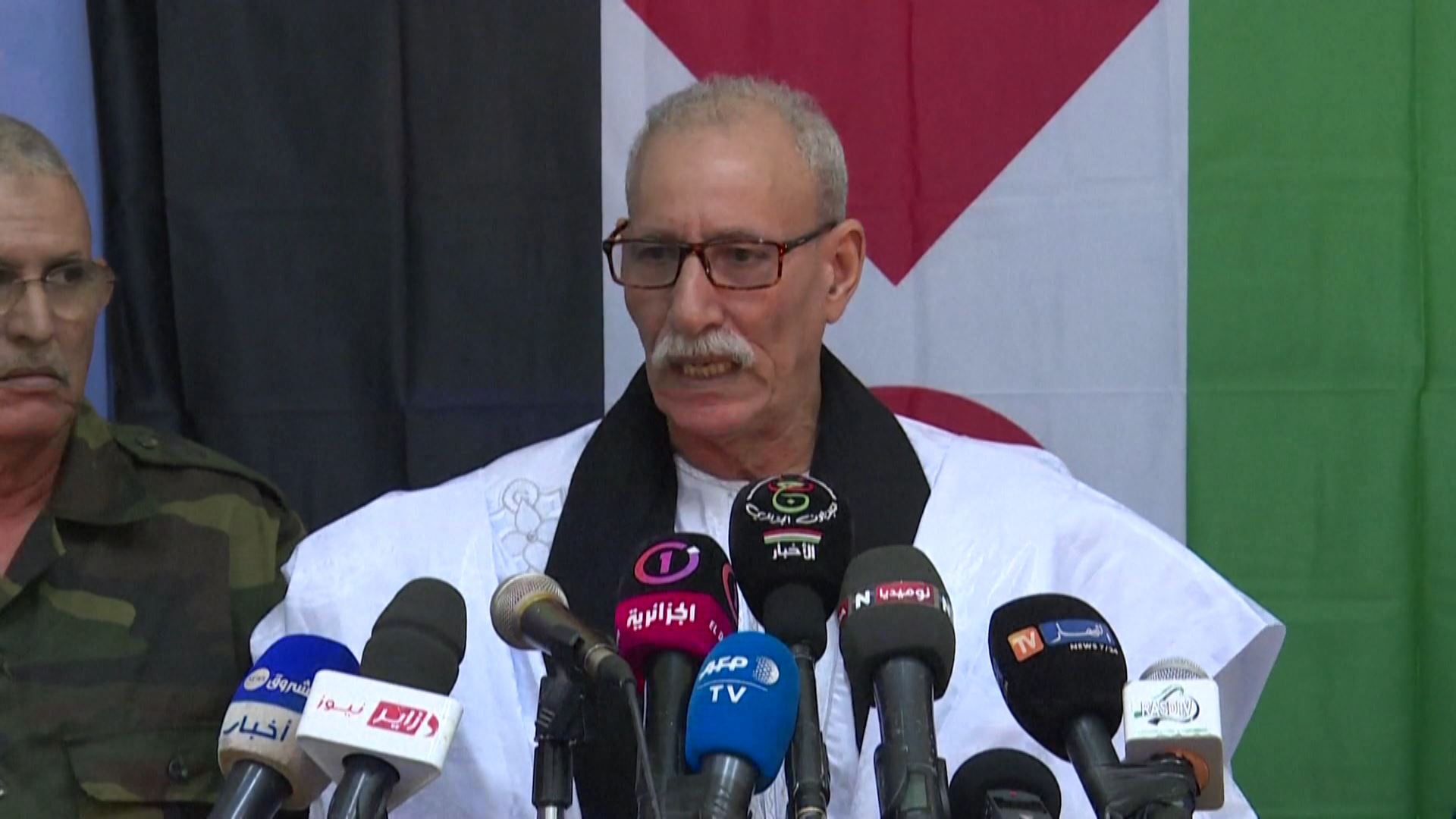 Brahim Ghali. Imagen: Agencias