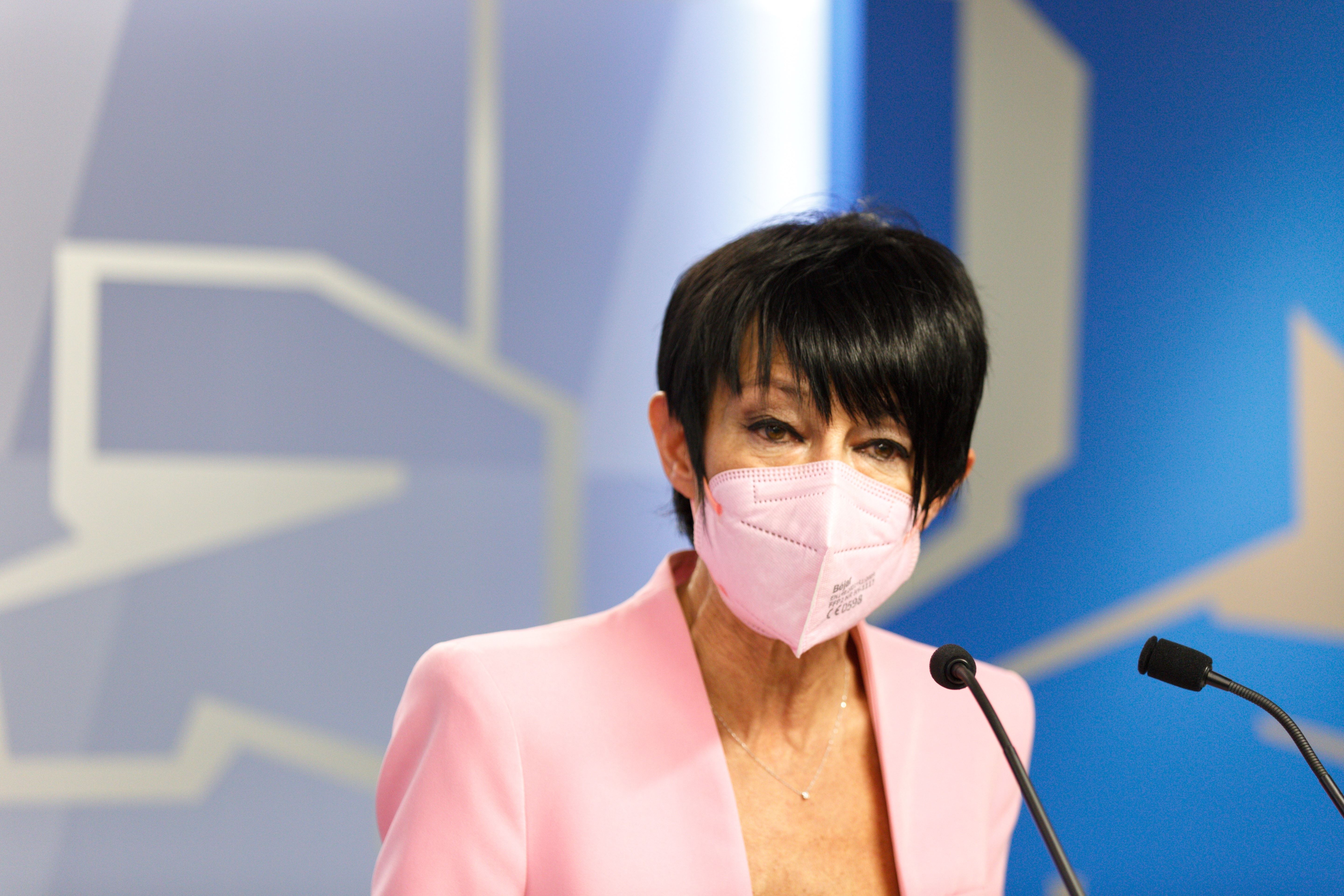 La portavoz de EH Bildu en el Parlamento Vasco, Maddalen Iriarte. Foto de archivo: EFE