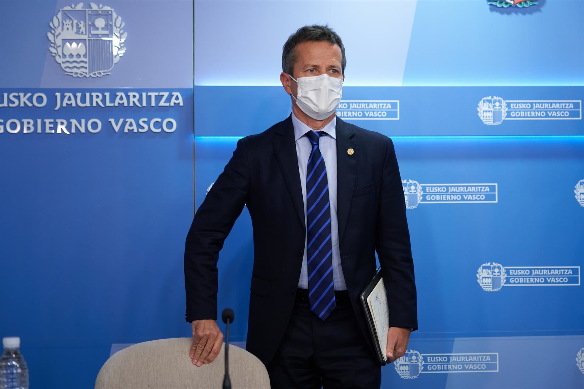 Jokin Bildarratz Hezkuntza sailburua. Argazkia: EFE