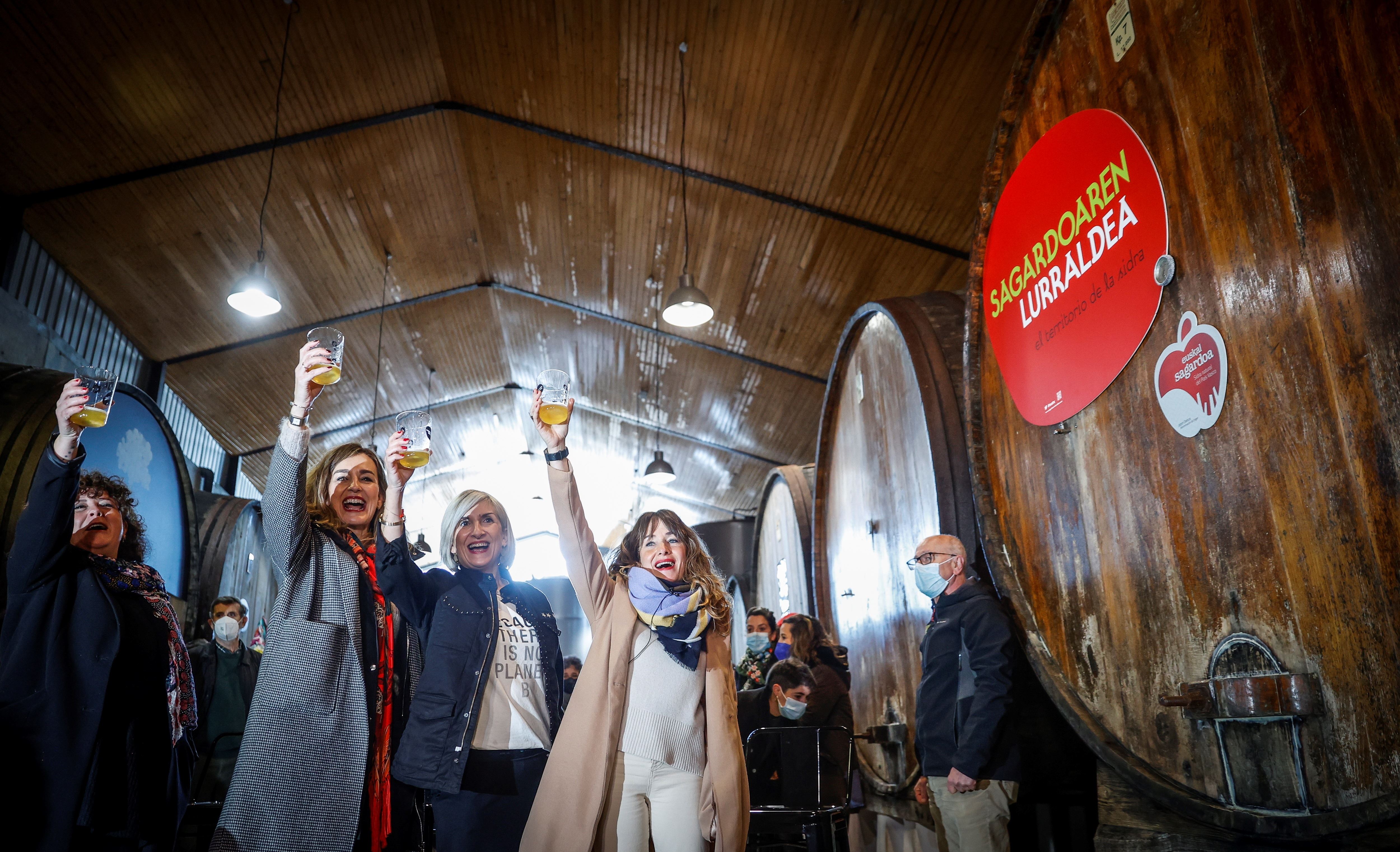 Sagardoaren denboraldia. Irudia: EFE