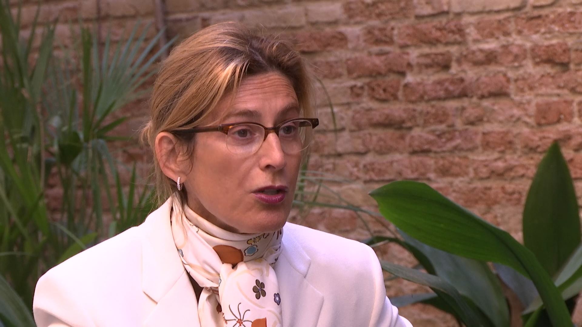 Isabel Llauger, portavoz de la orden de los Hermanos Menesianos