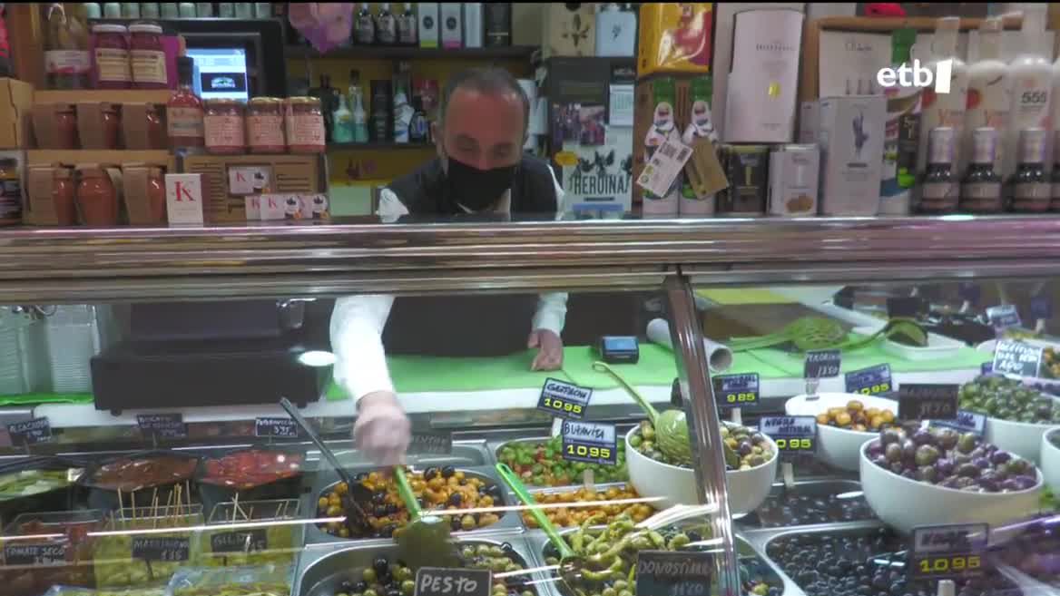 Oliba denda. EITB Mediaren bideo batetik ateratako irudia.