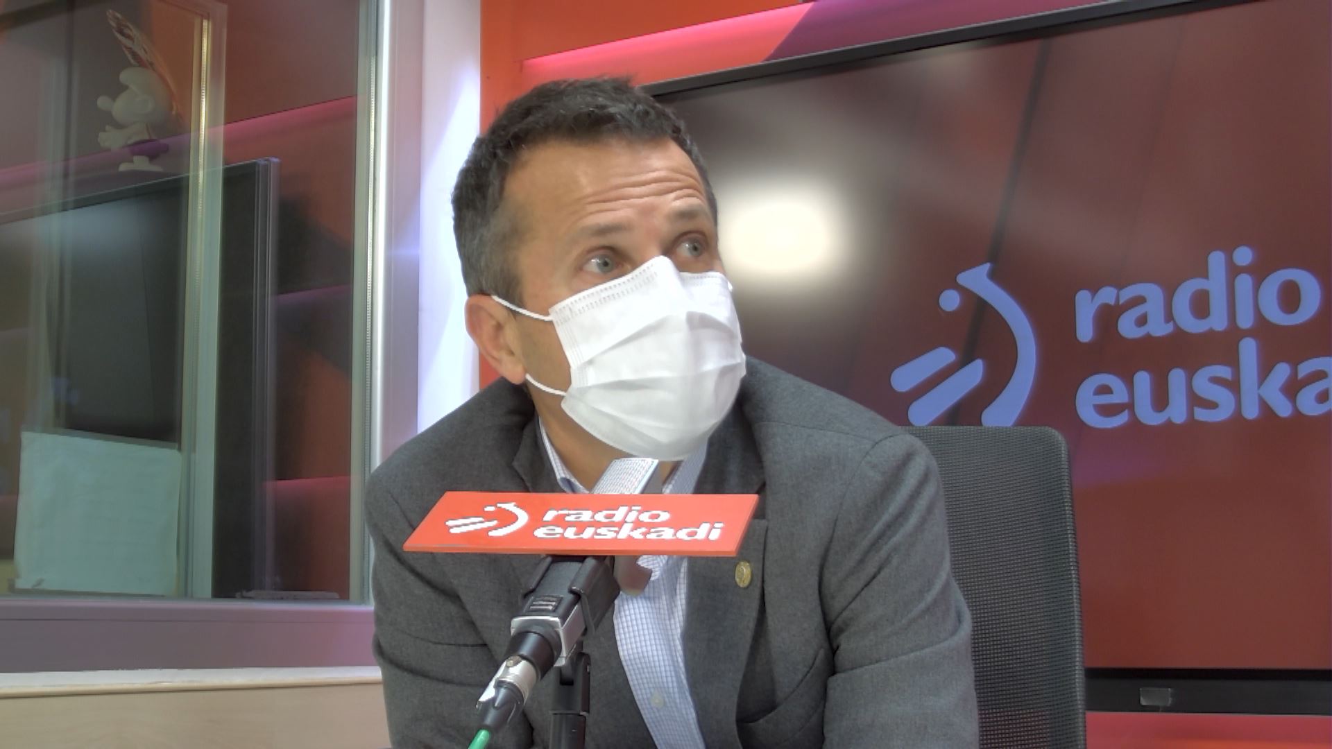 Jokin Bildarratz, hoy, en Radio Euskadi.
