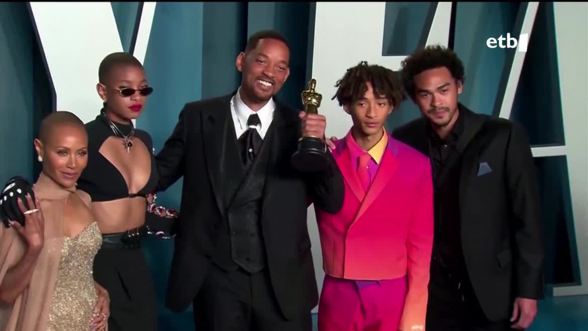 Will Smith eta bere familia. Irudia: EITB Media