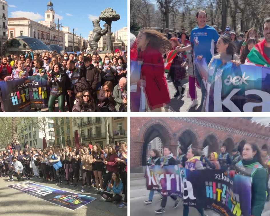 KORRIKA BARTZELONAN, NEW YORKEN, MADRILEN ETA BERLINEN EITB