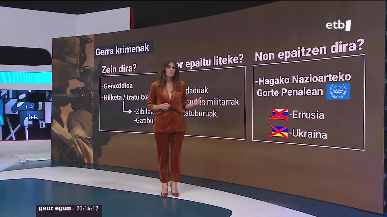 Lierni Aguirrezabala. EITB Mediaren bideo batetik ateratako argazkia.