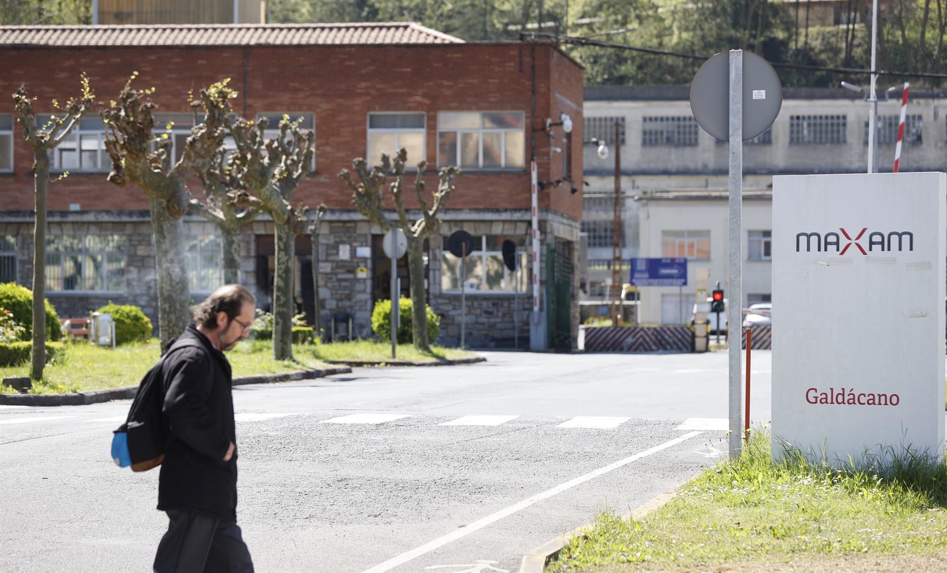 La planta que el grupo Maxam tiene en Galdakao (Bizkaia).