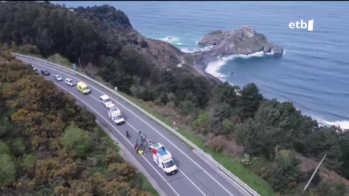 Korrika, Bizkaiko kostaldean. EITB Mediaren bideo batetik ateratako argazkia.