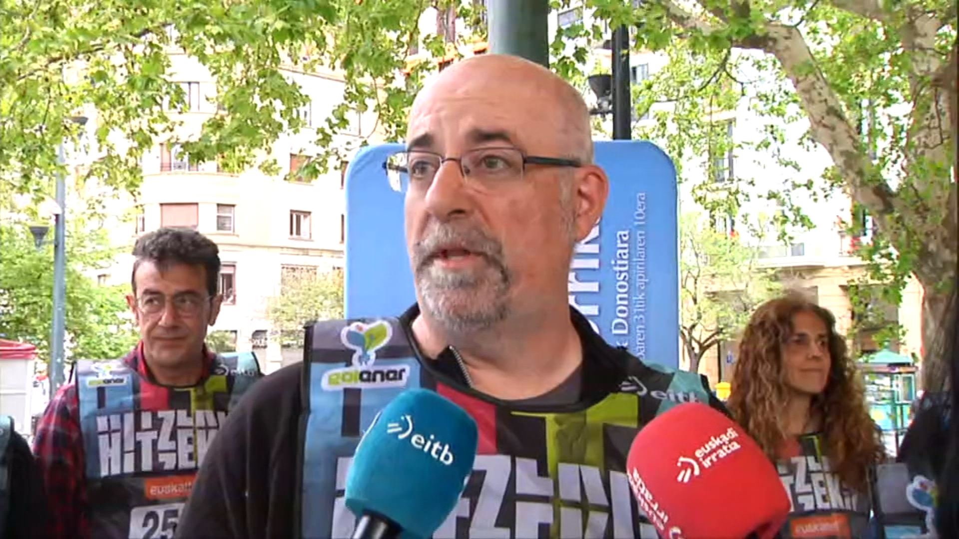 Asier Amondo. EITB Mediaren bideo batetik ateratako irudia.