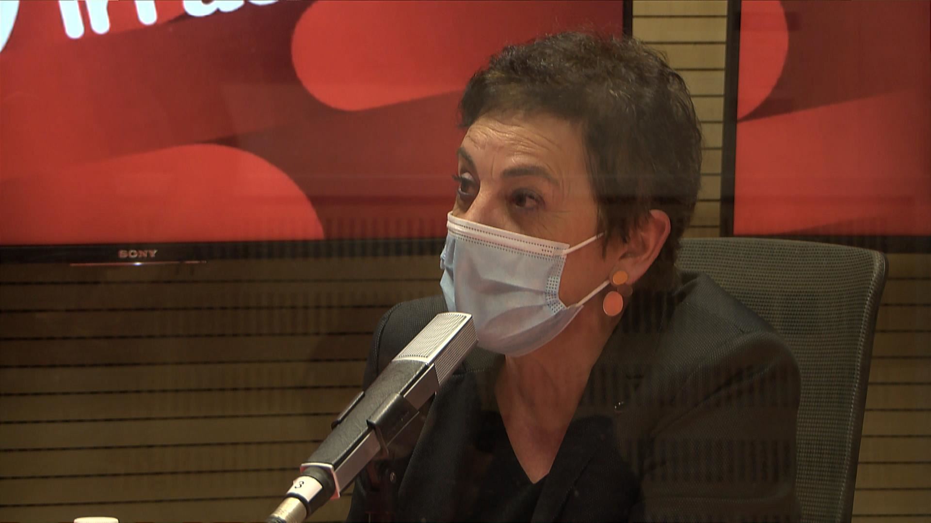 Aizpurua, gaurko elkarrizketaren une batean.