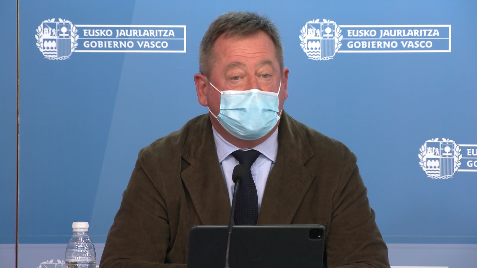 Bingen Zupiria. EITB Mediaren bideo batetik ateratako irudia.