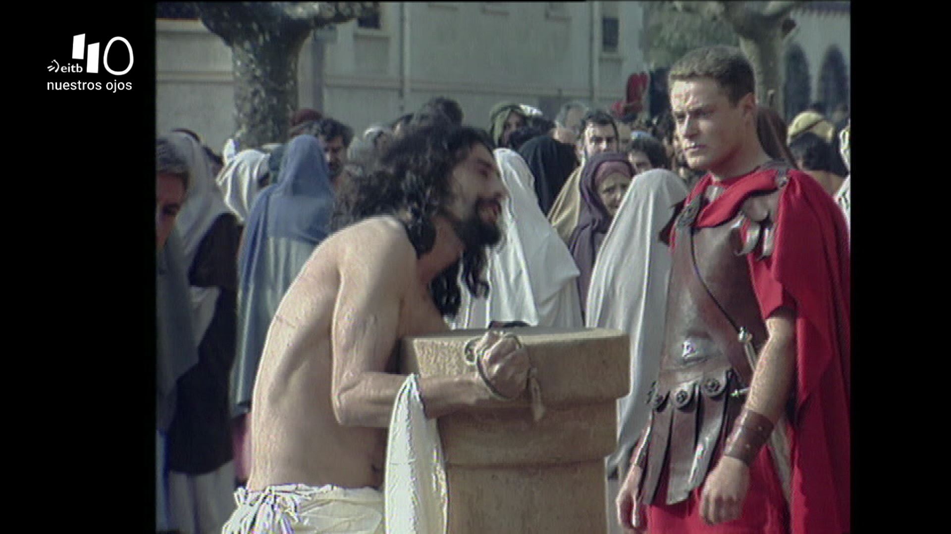 Semana Santa. Imagen obtenida de un vídeo de EITB Media.