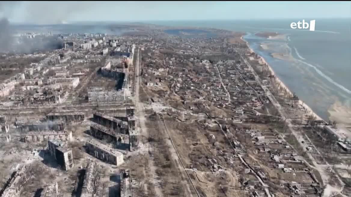 Mariupol. EITB Mediaren bideo batetik ateratako argazkia