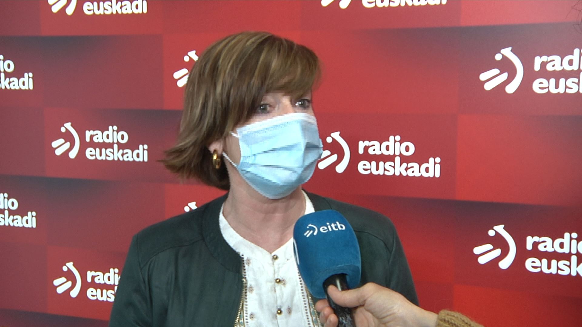 Josune Gorospe. EITB Mediaren bideo batetik ateratako irudia.