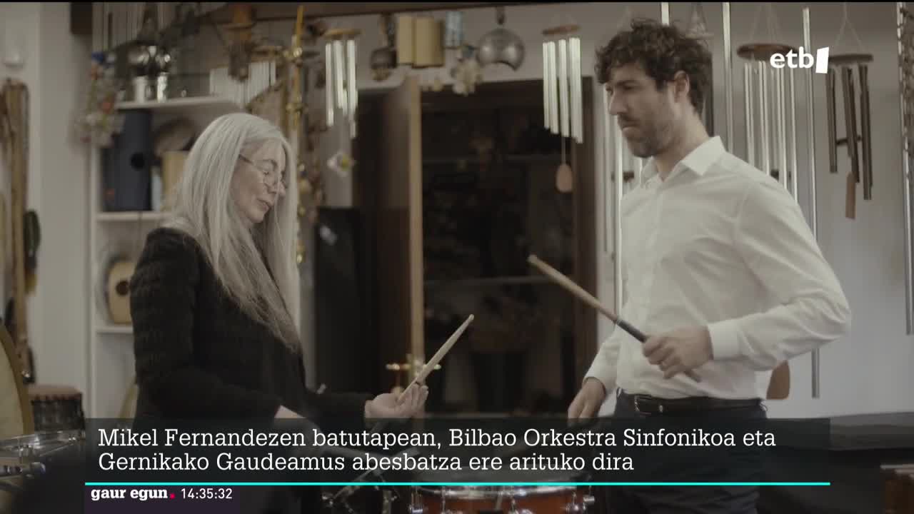 Ekainaren 30ean estreinatuko da, eta Euskalduna Jauregiko oholtzan izango dira Bilbao Orkestra Sinfonikoa, Gernikako Gaudeamus abesbatza, eta Evelyn Glennie bi Grammy dituen perkusionista gorra.