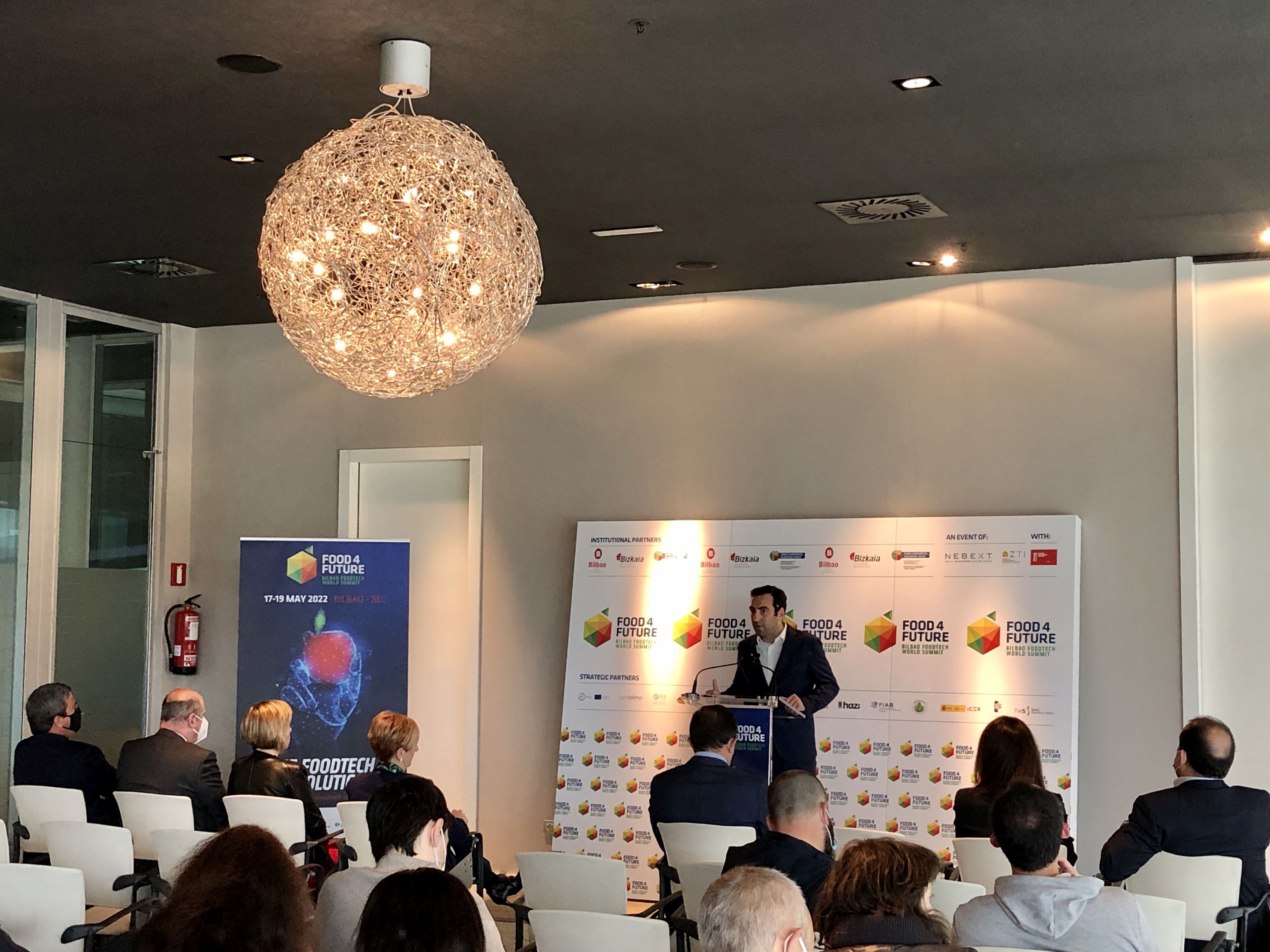 Presentación de la segunda edición del certamen Food 4 Future. Imagen: BEC