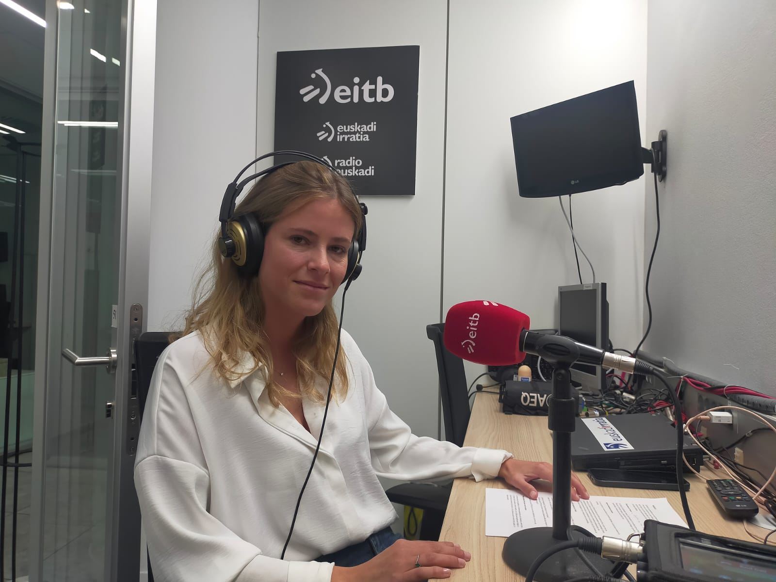 Fanjul, en un momento de la entrevista.