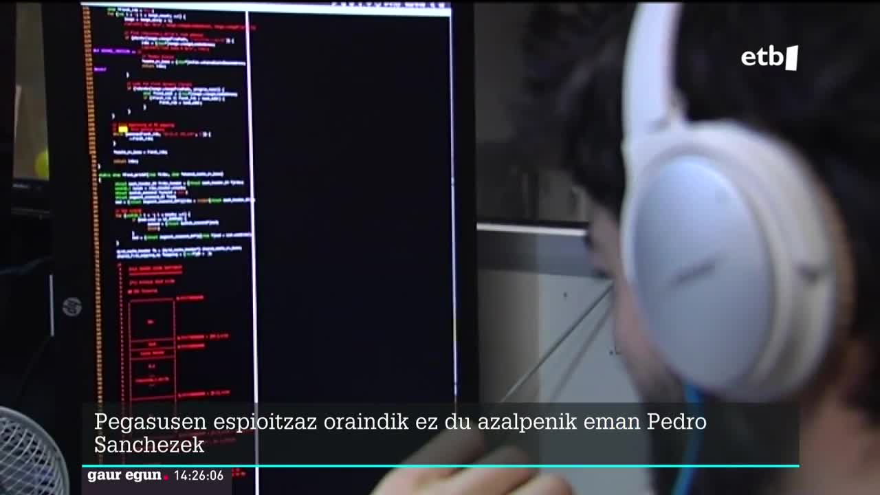 Espioitza kasuaren 65 biktimetako bat da Pere Aragones Kataluniako presidentea eta, deitoratu duenez, orain arteko azalpenak ez dira nahikoak izan. Yolanda Diaz Espainiako presidenteordeak, bere aldetik, azpimarratu du kasua ikertzen ari direla.