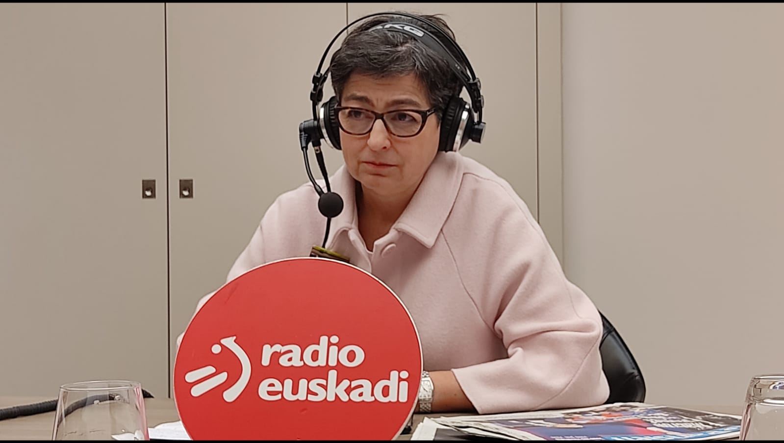 Arancha González Laya durante una entrevista