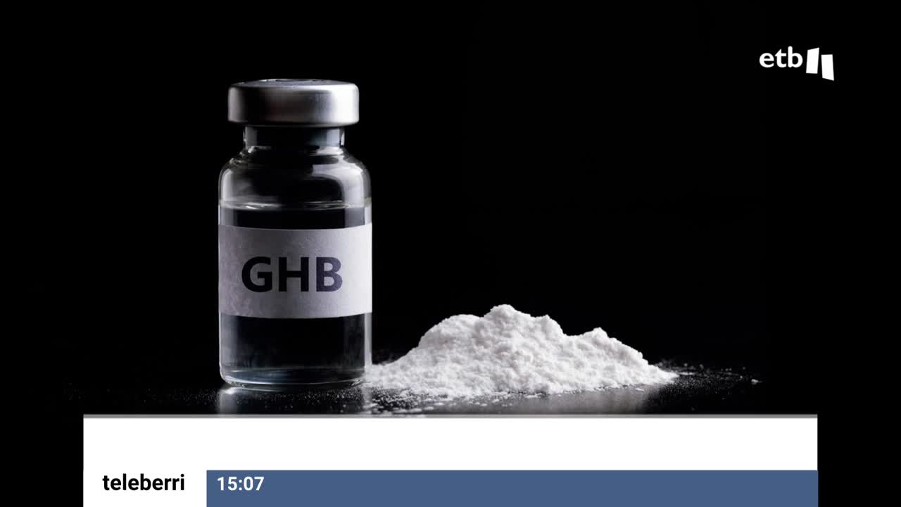 Droga. Una foto sacada de un vídeo de EITB Media.