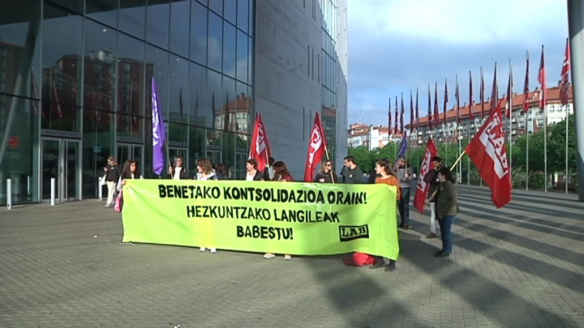 Concentración de LAB en el BEC. Imagen obtenida de un vídeo de EITB Media.