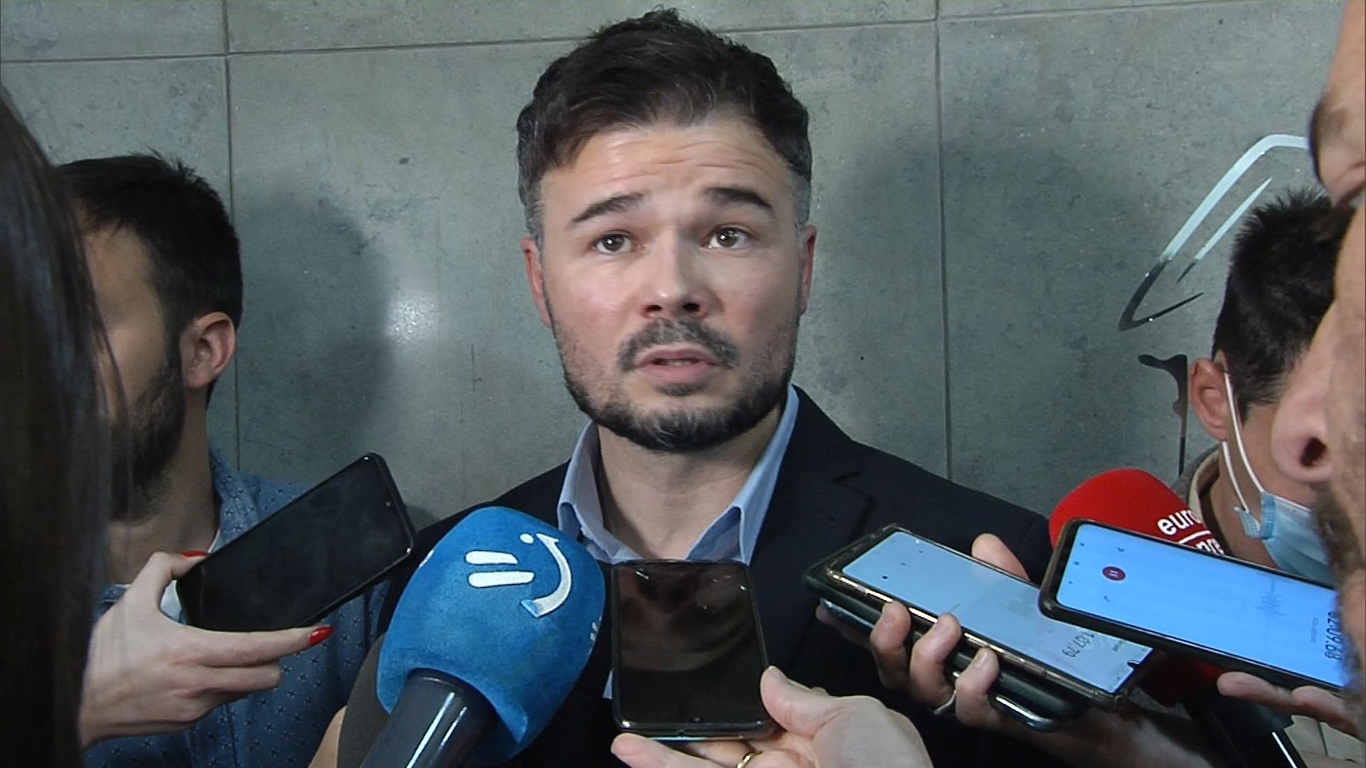 Gabriel Rufian. Imagen obtenida de un vídeo de Forta.