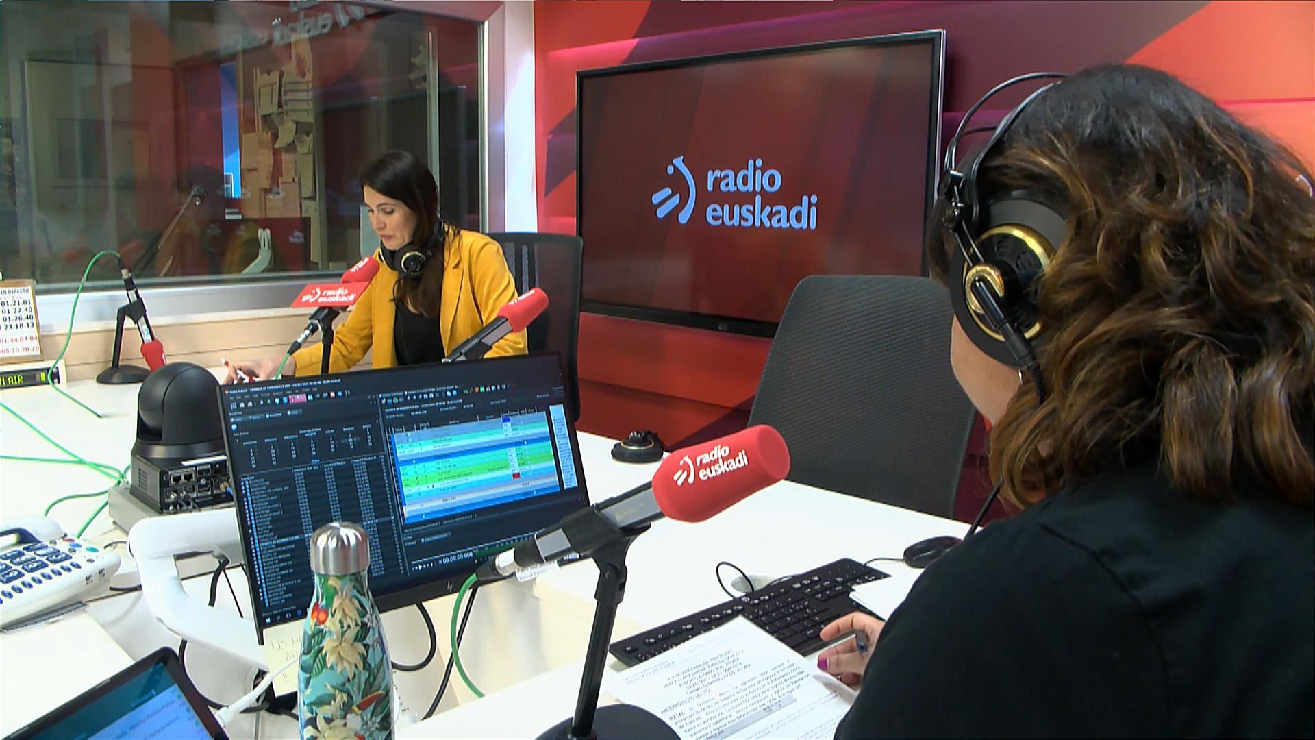 Leixuri Arrizabalaga (EAJ) bere parte-hartzean.