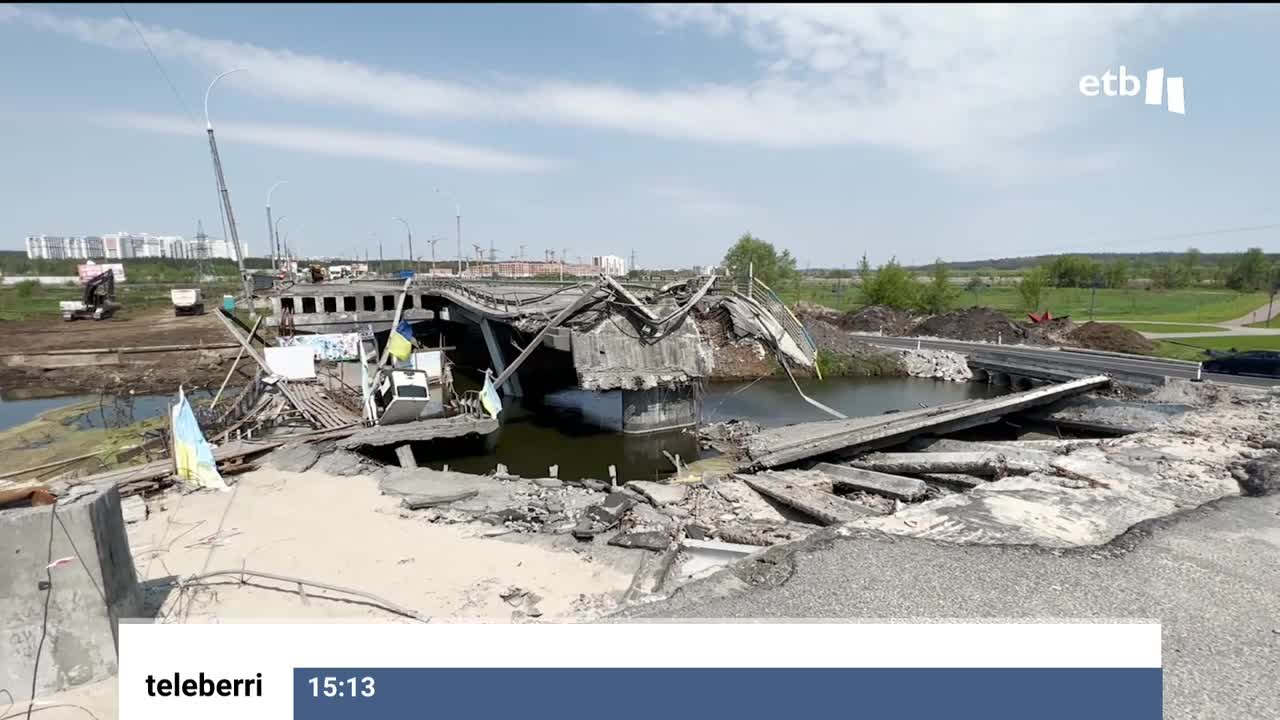 Una vez apagados los ecos de las bombas, en la región de Kiev intentan recuperar la normalidad.