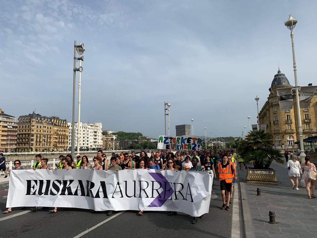 euskara manifestazioa donostia
