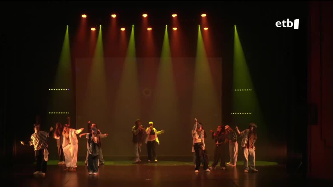 'Break On Stage' emanaldia, Barakaldo Antzokian. EITB Mediaren bideo batetik ateratako argazkia